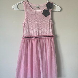 RUUM Girls dress size 7/8 , Pink
